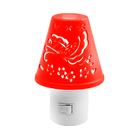 Ночник Camelion NL-193 "Светильник красный" 3LED 0.5W 220V в розетку (1/24/96)