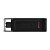 Флеш-накопитель Kingston DataTraveler 70 64GB USB3.0 пластик черный