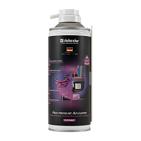 Сжатый воздух (пневматический распылитель) Defender CLN30805 Optima 400мл +трубочка (1/12)