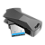 Флеш-накопитель HOCO UD5 16GB USB3.0 металл серебряный