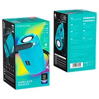 Портативная колонка Borofone BR4 bluetooth 5.0 microSD бирюзовый (1/50)