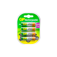 Аккумулятор бытовой GP HR6 AA BL4 NI-MH 2500mAh в пластиковой упаковке (4/40/400)