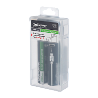 Аккумулятор Li-ion GoPower ICR18650 BOX2 3.7V 2000mAh Type-C (2/20/240)