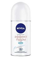 Дезодорант женский Nivea эффект пудры Fresh Deo роликовый 50мл (1/30)