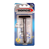 Бритва DORCO PL602 металлическая ручка безопасная 1шт. (1/12)