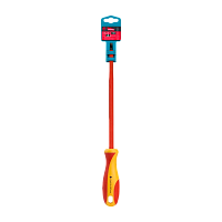 Диэлектрическая отвертка Smartbuy Tools шлицевая SL6.5x150, до1000В,VDE