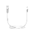 Кабель HOCO X4 USB (m)-Lightning (m) 1.2м 2.4A силикон белый (1/32/320)
