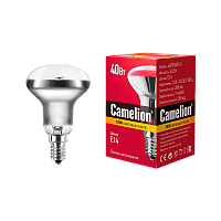 Лампа накаливания Camelion R50 E14 40W 220-240V рефлектор прозрачная (1/100)