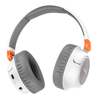 Наушники полноразмерные HOCO W43 bluetooth 5.2 с микр. белый (1/32) 