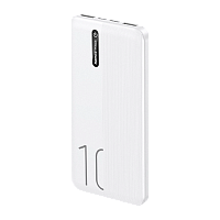 Внешний аккумулятор Remax RPP-295 10000mAh 2.1A 2USB/Type-C белый (1/72)