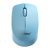 Мышь беспроводная Smartbuy 202AG ONE классическая USB голубой (1/40) 