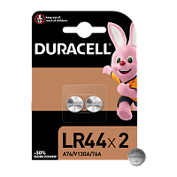 Батарейка Duracell G13/LR1154/LR44/357A/A76 BL2 Alkaline 1.5V (2/20/200)