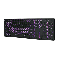 Клавиатура проводная Smartbuy 328 ONE классическая USB 1.5м мультимед. черный (1/20)