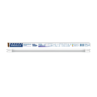 Лампа светодиодная Ergolux T8 G13 10W 6500К 100-265V трубка PRO матовая (1/25)