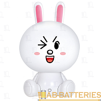 Светильник настольный Camelion KD-897 3W 1LED IP20 на основании сенс. белый (1/12)