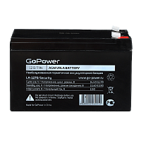 Аккумулятор свинцово-кислотный GoPower LA-1270/security 12V 7Ah клеммы T2/ F2 (1/5)