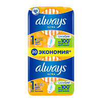Прокладки женские гигиенические Always Ultra Light 20шт. (1/16)