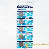 Батарейка Robiton PROFI CR2032 BL5 Lithium 3V (5/100/5000) 