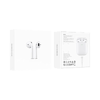 Наушники вставные Borofone BW79 bluetooth 5.4 с микр. белый (1/22/132)