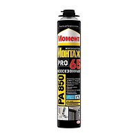 Монтажная пена Момент МОНТАЖ PRO 65 PА850 850мл (1/12) 