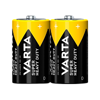 Батарейка Varta SUPERLIFE R20 D Shrink 2 Heavy Duty 1.5V (2020) (2/24/120)