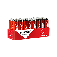 Батарейка Smartbuy LR6 AA Shrink 24 Alkaline 1.5V (24/480)