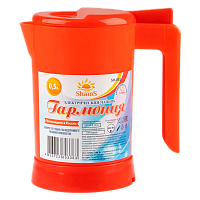 Электрочайник SHAMS Гармония SH-002 800W 0.5л красный (1/36)