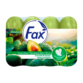 Крем-мыло Fax Авокадо крем 70г 4шт.