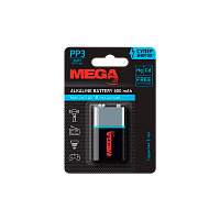 Батарейка Promega Крона 6LR61 BL1 Alkaline 1.5V (1/12/192/4608)
