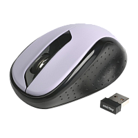 Мышь беспроводная Smartbuy 597D Dual классическая bluetooth бесшумная черный белый (1/40) 