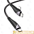 Кабель HOCO U95 Type-C (m)-Lightning/Type-C (m) 1.2м 3.0A 20W нейлон черный (1/22/220)
