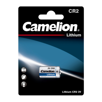 Батарейка Camelion CR2 BL1 Lithium 3V (1/10/200) 
