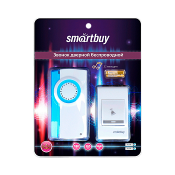 Беспроводной звонок Smartbuy с цифровым кодом белый (1/60) 