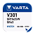 Батарейка Varta 301 (SR43SW) BL1 Silver Oxide 1.55V (1/10/100)