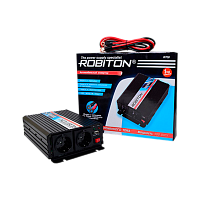 Инвертор ROBITON R700 700W две евро розетки (1/4)