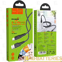 Кабель HOCO X58 USB (m)-Type-C (m) 1м 3.0A силикон черный (1/22/220)