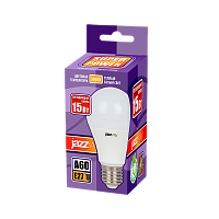 Лампа светодиодная JAZZway A60 E27 15W 3000К 230V груша матовая (1/10/100)