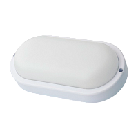 Светильник влагозащищенный Ultraflash LBF-0901 8W 220V LED IP65 37мм белый (1/40)