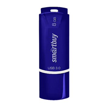 Флеш-накопитель Smartbuy Crown 8GB USB3.0 пластик синий