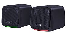 Колонки 2.0 Defender J3 6W с подсветкой USB черный (1/30) 