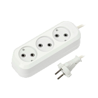 Удлинитель Smartbuy 3р.Б/З 10A 7.0м белый (1/30)