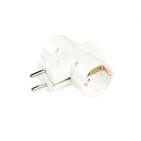 Разветвитель Фаzа АП-3-К 3р.Б/З 16A белый (1/100)