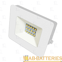 Прожектор светодиодный Ultraflash LFL-1001 10W 230V IP65 6500К холодный белый (1/30)