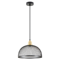 Светильник потолочный Camelion PL-575-1 Альви 60W E27 подвес черный
