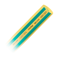 Термоусаживаемая трубка Smartbuy 25/12,5, желтый-зеленый, 1 метр (SBE-HST-25-yg)