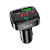 FM-трансмиттер HOCO E59 2USB microSD bluetooth 5.0 QC3.0 черный (1/100)