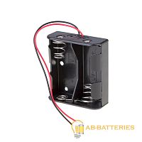 Отсек для элементов питания ROBITON Bh2xD с двумя проводами PK1 (1/50/250)