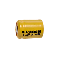 Аккумулятор ET H-1/3AAA150 10.5*15.0, 1.2В, 150мАч, Ni-MH (1/100/2000)