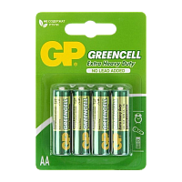 Батарейка GP GreenCell R6 AA BL4 Heavy Duty 1.5V (4/72/288)