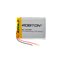 Аккумулятор ROBITON LP414661 3.7В 1300мАч PK1 (1/10/250)